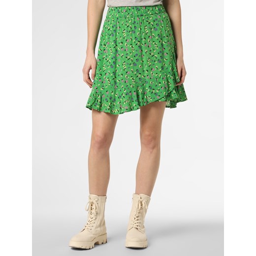 Y.A.S Spódnica damska Kobiety wiskoza zielony wzorzysty ze sklepu vangraaf w kategorii Spódnice - zdjęcie 130848441