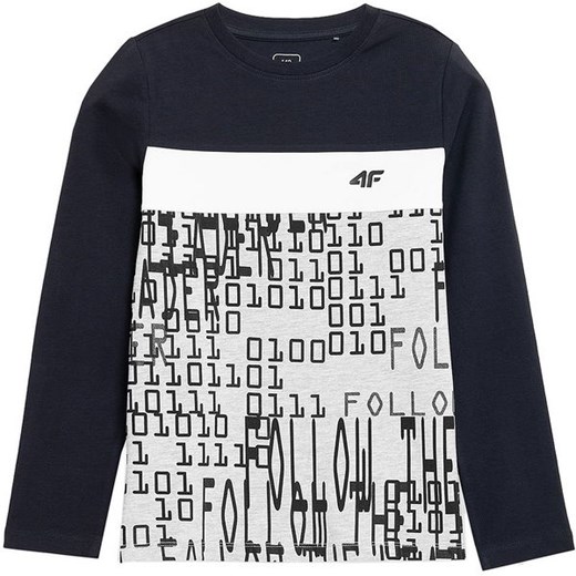 Longsleeve dziecięcy HJZ21 JTSML001 4F 164cm okazja SPORT-SHOP.pl