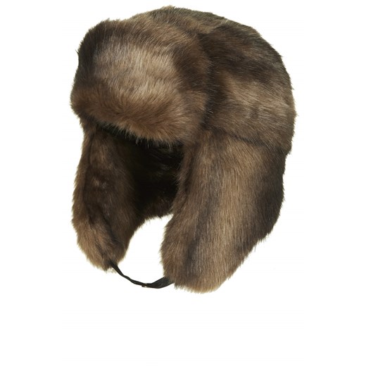Brown Bear Faux Fur Trapper topshop brazowy 