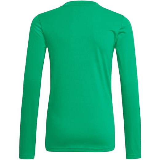 T-shirt chłopięce zielony Adidas z długim rękawem 