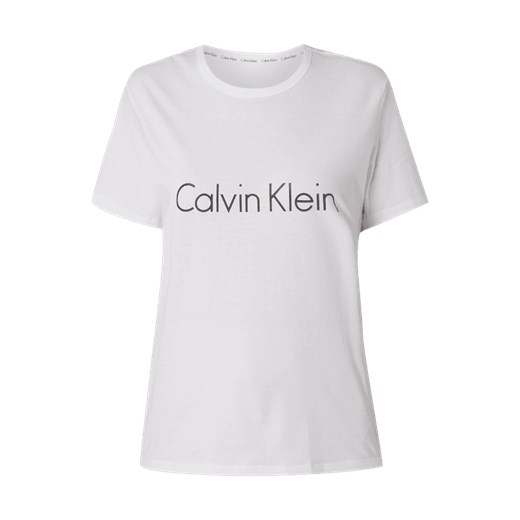 T-shirt z nadrukiem z logo Calvin Klein Underwear L Peek&Cloppenburg 