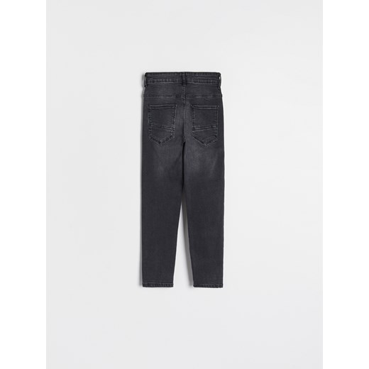 Reserved - Elastyczne jeansy slim - Czarny Reserved 122 Reserved