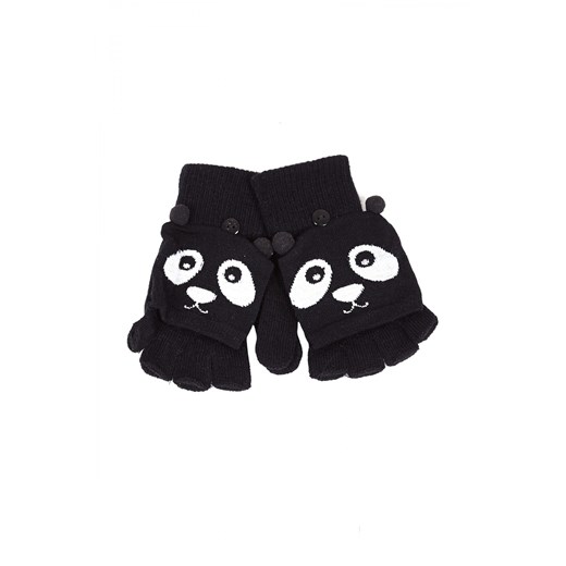 Panda mittens terranova czarny 