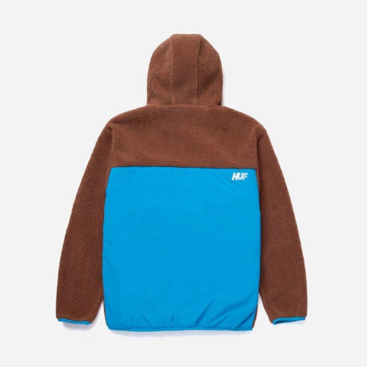 Kurtka męska HUF Fort Point Sherpa Jacken JK00326 DUST BROWN Huf XL okazyjna cena sneakerstudio.pl