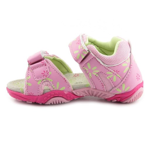 Sandałki dziecięce dla dziewczynki BADOXX 3SD9003, różowe 28 okazyjna cena ulubioneobuwie