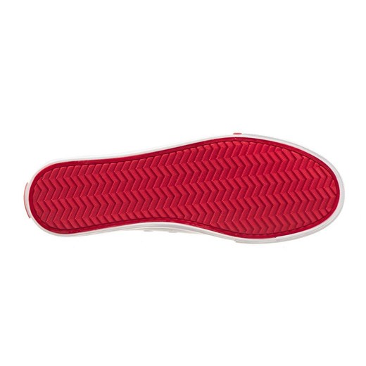 Trampki damskie, buty sportowe Big Star FF274087, białe z czerwonymi elementami 40 promocja ulubioneobuwie
