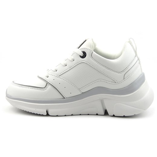 Buty sportowe, sneakersy damskie na grubej podeszwie - BIG STAR II274314, białe 39 promocyjna cena ulubioneobuwie