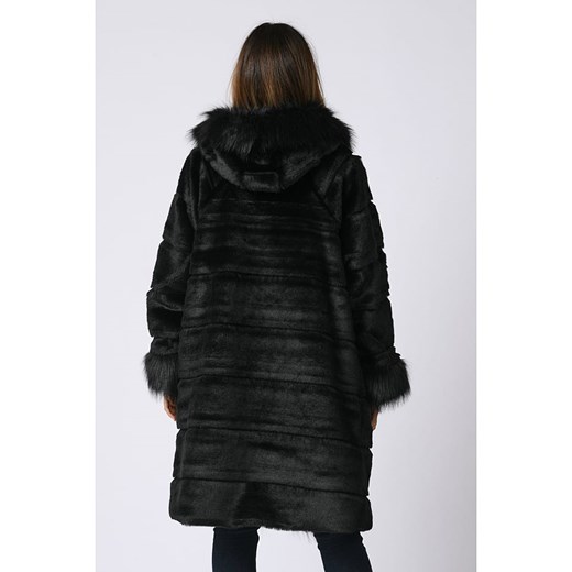 Płaszcz w kolorze czarnym Plus Size Company 52/54 promocyjna cena Limango Polska