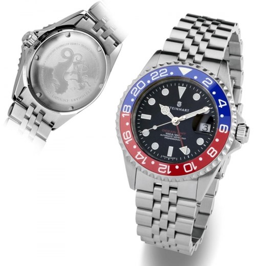 GMT-OCEAN 1 BLUE RED.2 CERAMIK Steinhart Timepieces steinhart-zegarki