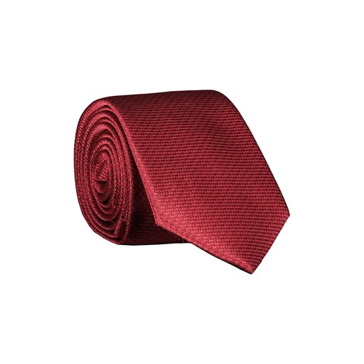 Bordowy krawat z połyskiem 57202 Lavard  Lavard