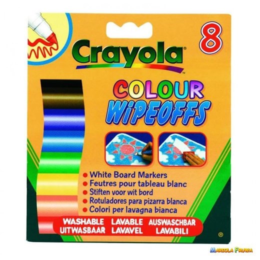 Crayola 8223 Markery do Białej Tablicy 8 szt