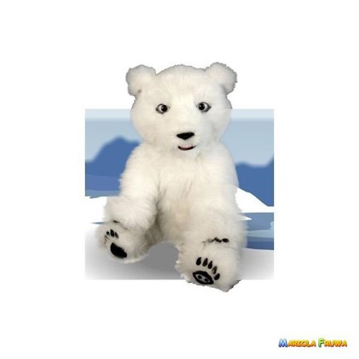 Pluszak Maskotka WowWee Alive Cub miś polarny