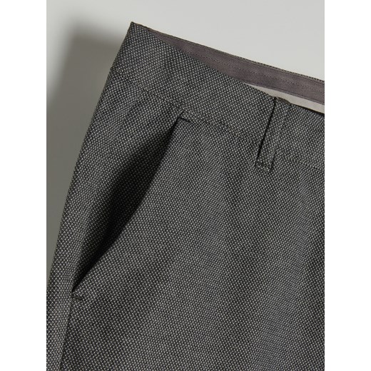 Reserved - Gładkie spodnie chino - Szary Reserved 31 Reserved