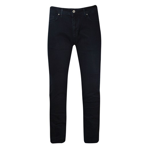 Spodnie Męskie, Bardzo Ciemne Granatowe JEANSY, Regular Fit, Zwężana Nogawka -PAKO JEANS SPPJNSjeans4080GF ze sklepu JegoSzafa.pl w kategorii Jeansy męskie - zdjęcie 131344792