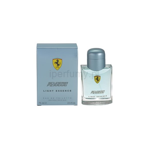 Ferrari Scuderia Light Essence woda toaletowa dla mężczyzn 75 ml iperfumy-pl szary męskie
