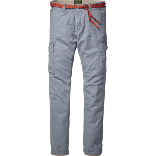 Relaxed Slim Fit Cargo Pants  scotch-soda szary fit