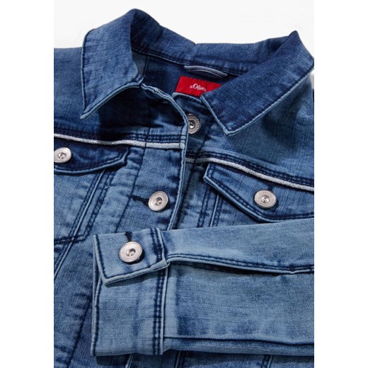 s.Oliver kurtka jeansowa dziewczęca 401.10.102.26.150.2058700, S niebieska S promocyjna cena Mall