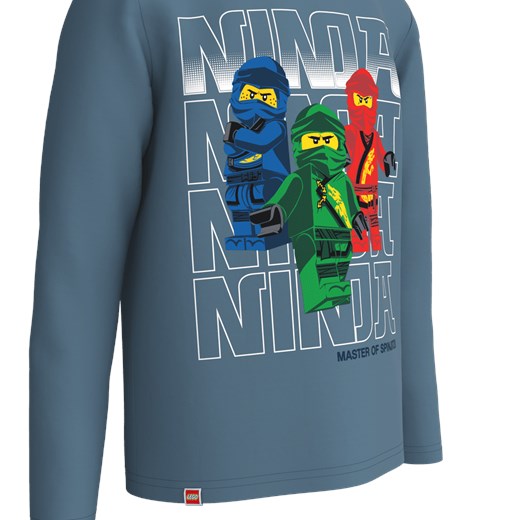 LEGO Wear koszulka chłopięca Ninjago LW-12010379_1 niebieska 110 Lego Wear 128 Mall
