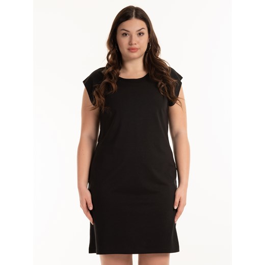 GATE Dżersejowa sukienka bawełniana damska plus size 44 Gate 46 okazja gateshop