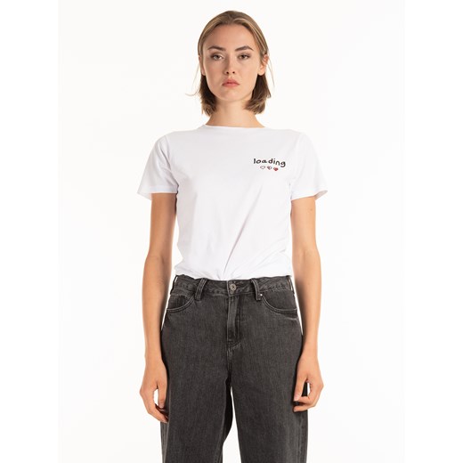 GATE T-shirt z bawełny z nadrukiem XS Gate L gateshop wyprzedaż