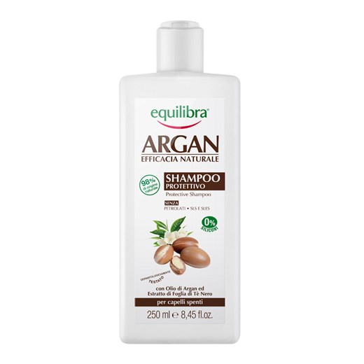 Equilibra Naturale - szampon ochronny arganowy 250ml Equilibra 250 ml SuperPharm.pl wyprzedaż