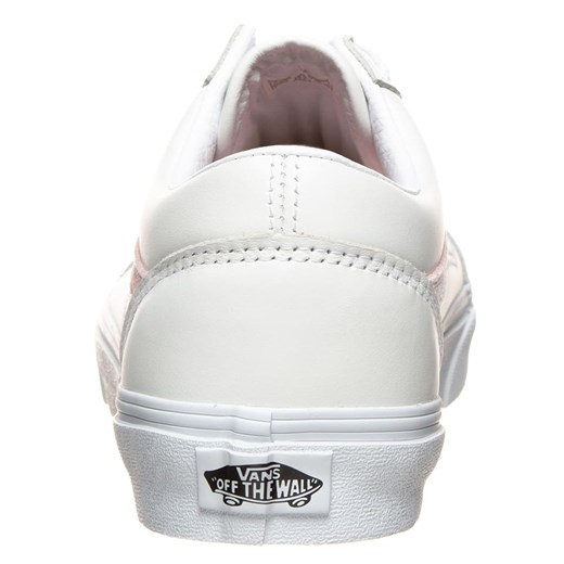Skórzane sneakersy "Old Skool" w kolorze biało-jasnoróżowym Vans 36 promocja Limango Polska