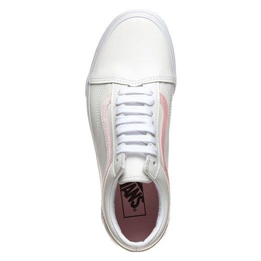 Skórzane sneakersy "Old Skool" w kolorze biało-jasnoróżowym Vans 37 Limango Polska okazja