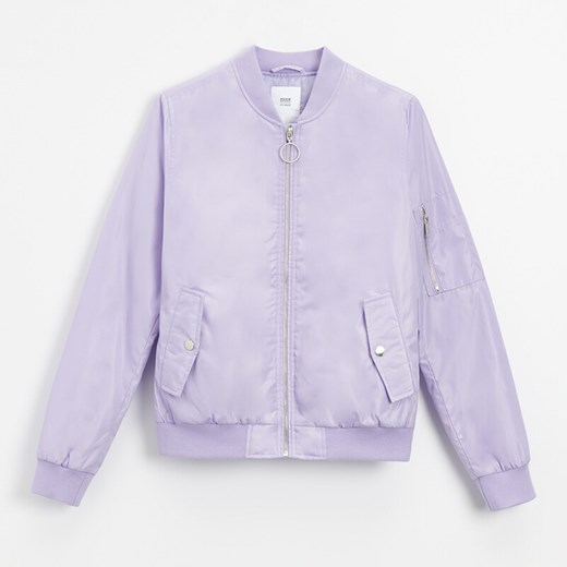 Kurtka bomber z wypełnieniem - Fioletowy House XS House