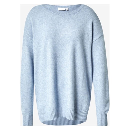 Sweter "Viril" w kolorze niebieskim Vila L okazyjna cena Limango Polska