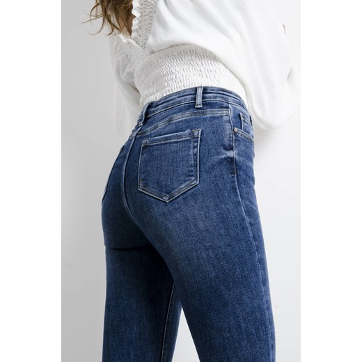 SPODNIE JEANSOWE CIEMNE- WYSOKI STAN Olika M olika.com.pl