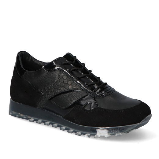 Sneakersy Kampa N520/108/514/149/524 Czarne Lico ze sklepu Arturo-obuwie w kategorii Buty sportowe damskie - zdjęcie 131588671
