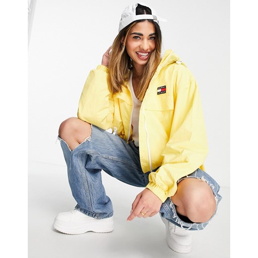 Tommy Jeans – Żółta wiatrówka-Żółty Tommy Jeans XS Asos Poland