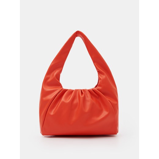 Mohito - Torebka z ozdobnym marszczeniem - Pomarańczowy Mohito ONE SIZE Mohito