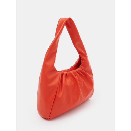 Mohito - Torebka z ozdobnym marszczeniem - Pomarańczowy Mohito ONE SIZE Mohito