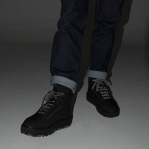 Buty męskie sneakersy Puma Suede Mid Water Repellent AD4PT 381182 01 Puma 43 okazja sneakerstudio.pl