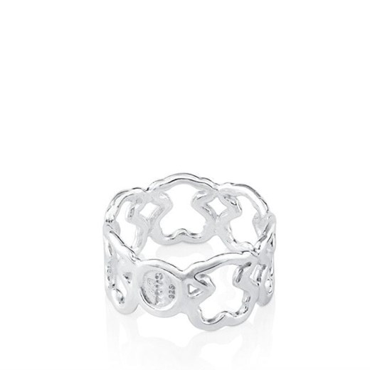 Tous Srebrny pierścionek New Carrusel 316985500 (obwód 54 mm) srebro 925/1000 Tous Mall