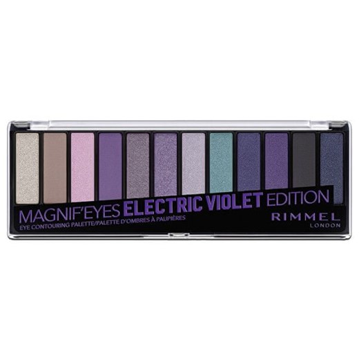 Rimmel 12 (Eyeshadow Palette) 14,16 g (cień 008 Electric Violet Edition) Rimmel Mall promocyjna cena