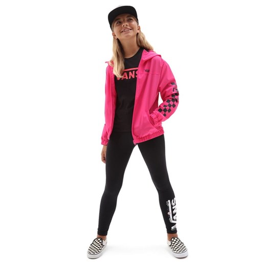 Vans dziewczęca kurtka wiosenna GR Girls Kastle Classic Windbreaker VN0A53OXFS41 Vans L Mall