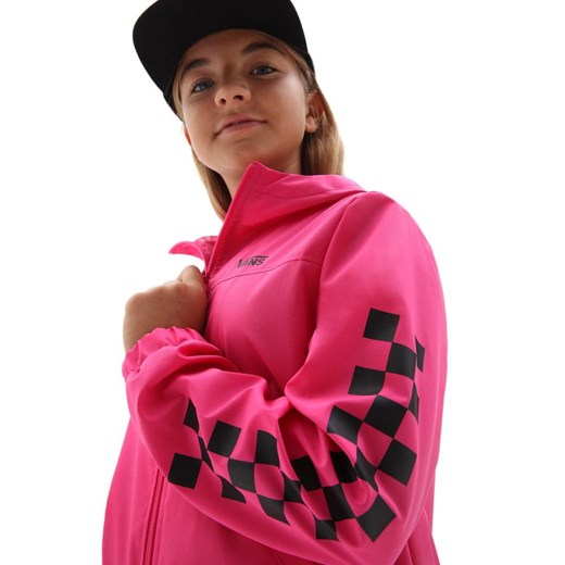 Vans dziewczęca kurtka wiosenna GR Girls Kastle Classic Windbreaker VN0A53OXFS41 Vans L Mall
