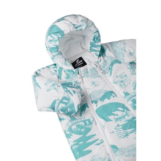 Reima kombinezon zimowy dziecięcy Moomin Knytte 510358M-7601 56 - 62 biały Reima 62 - 68 Mall