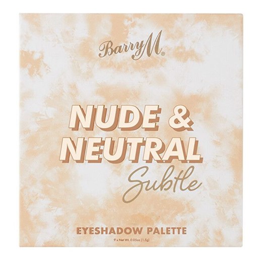 Barry M Nude & Neutral Subtle (Eyeshadow Palette) 18 g Barry M wyprzedaż Mall