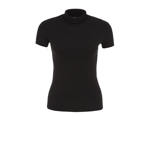 Turtleneck T-shirt terranova czarny t-shirty
