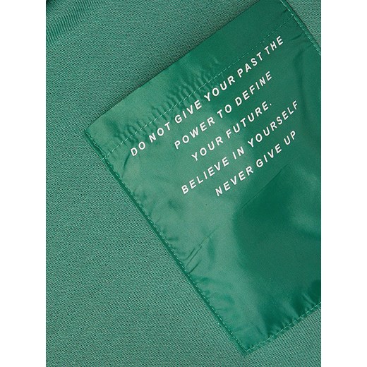 Bluza "Breako" w kolorze zielonym Name It 122/128 okazyjna cena Limango Polska