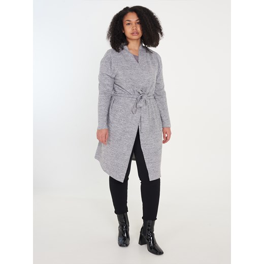 GATE Długi sweter damski w paski plus size 44 Gate 46 promocja gateshop