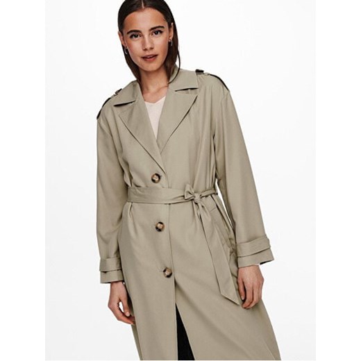 ONLY Damskipłaszcz ONLLINE X-LONG TRENCHCOAT 15217799 Trencz (Rozmiar XS) L Mall
