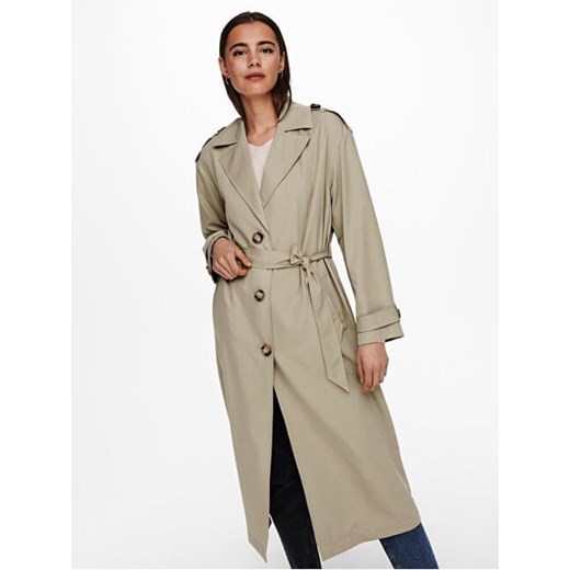 ONLY Damskipłaszcz ONLLINE X-LONG TRENCHCOAT 15217799 Trencz (Rozmiar XS) L Mall