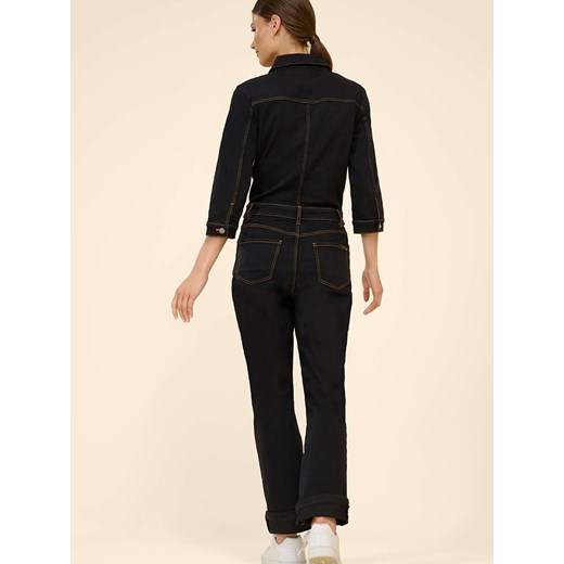 Kombinezon dżinsowy w kolorze granatowym 44 okazja Limango Polska