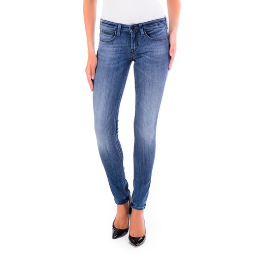 Jeansy Lee Lynn "Crushed Blue" be-jeans niebieski Spodnie