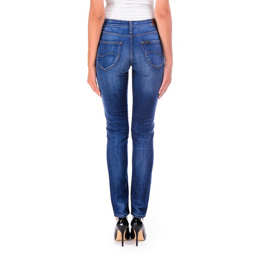 Jeansy Lee Scarlett "Deep Clush" be-jeans niebieski Spodnie