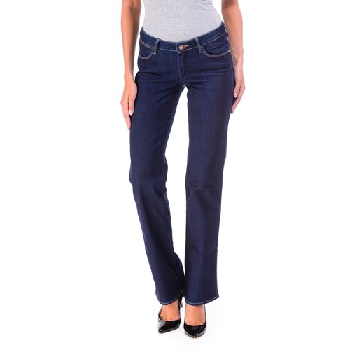 Jeansy Wrangler Sara "Rare Blue" be-jeans granatowy Spodnie